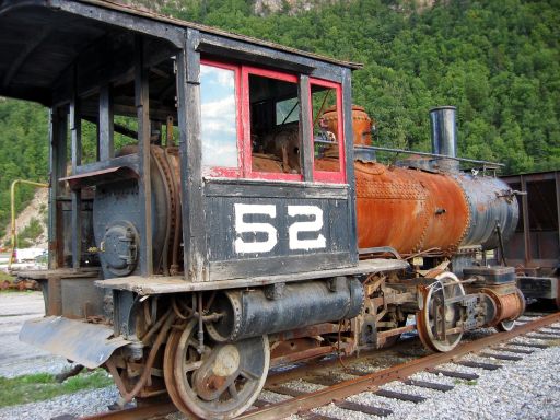 Old White Pass & Yukon Route Engine No. 52