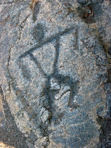 Pu'u Loa Petroglyph of Man