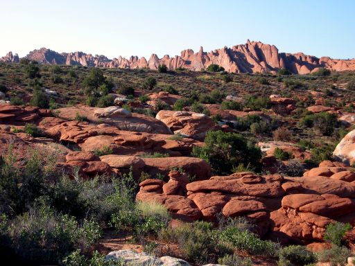 Fiery Furnace from the Salt Valley Overlook