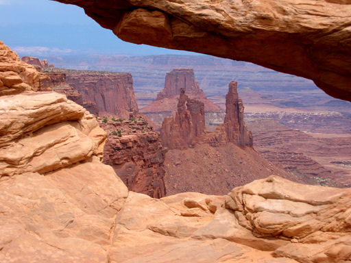 View thru Mesa Arch
