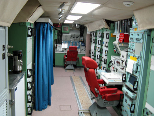 Interior of Underground Launch Control Bunker