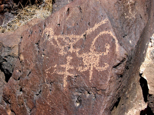 Bird and Lizard Petroglyph