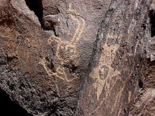Man and Sun Petroglyphs