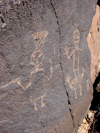Petroglyphs of People